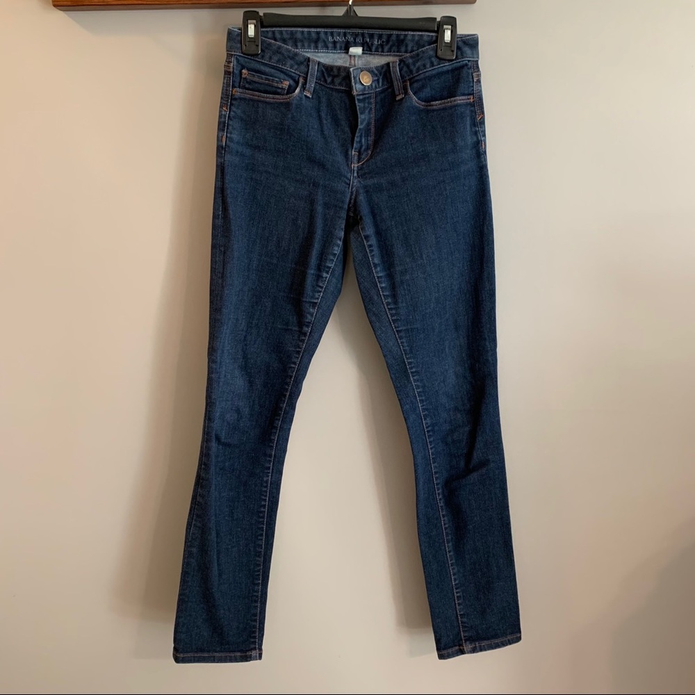 Banana Republic dark wash jeans